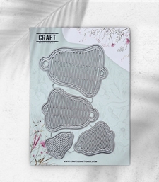 CraftAddictionUK Die - The Slatted Bell Collection